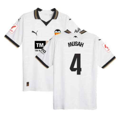 2023-2024 Valencia Home Shirt (MUSAH 4)