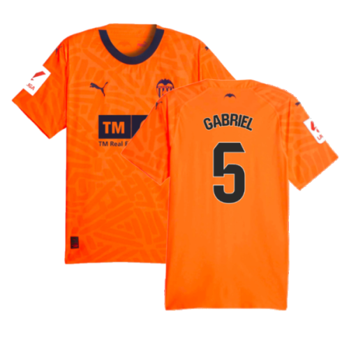 2023-2024 Valencia Third Shirt (GABRIEL 5)