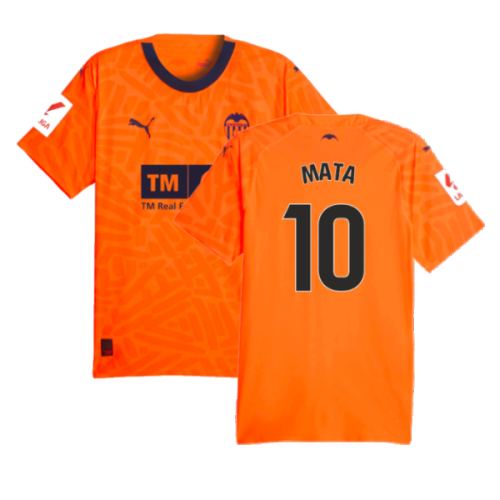 2023-2024 Valencia Third Shirt (MATA 10)