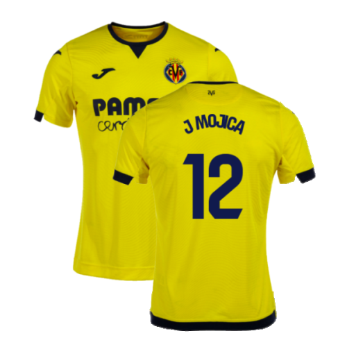 2023-2024 Villarreal Home Shirt (J Mojica 12)