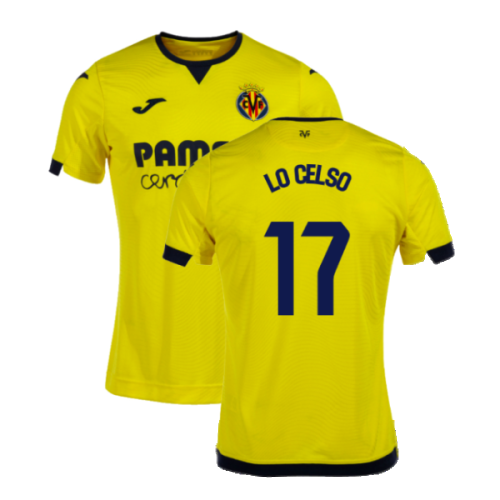 2023-2024 Villarreal Home Shirt (Lo Celso 17)