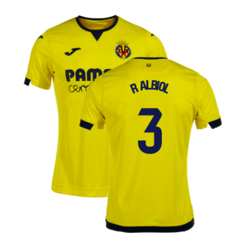 2023-2024 Villarreal Home Shirt (R Albiol 3)