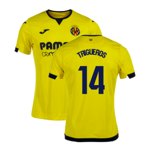 2023-2024 Villarreal Home Shirt (Trigueros 14)