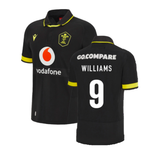 2023-2024 Wales Rugby Away WRU Shirt (Williams 9)