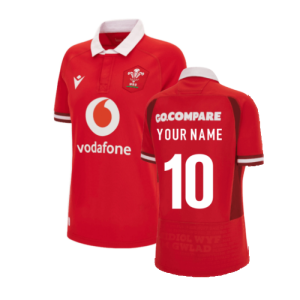 2023-2024 Wales Rugby WRU Home Shirt (Ladies)