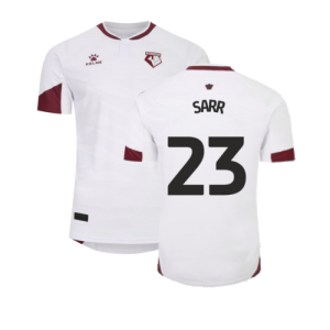 2023-2024 Watford Away Shirt (no sponsor) (Sarr 23)