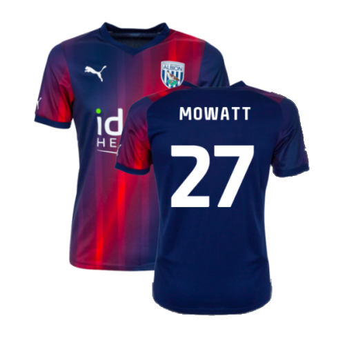 2023-2024 West Bromwich Albion Away Shirt (MOWATT 27)