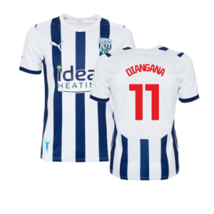 2023-2024 West Bromwich Albion WBA Home Shirt (DIANGANA 11)