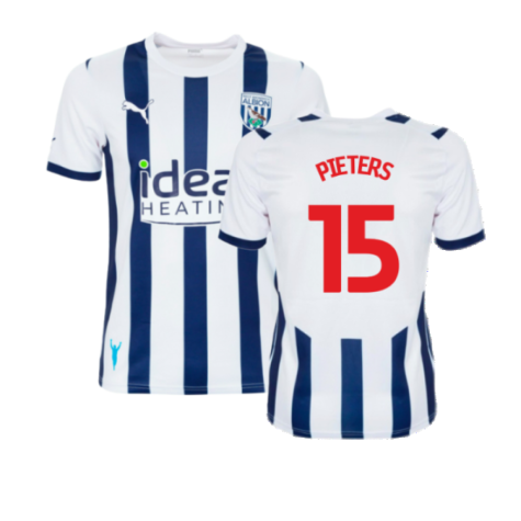 2023-2024 West Bromwich Albion WBA Home Shirt (PIETERS 15)