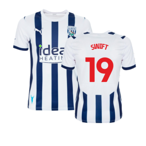 2023-2024 West Bromwich Albion WBA Home Shirt (SWIFT 19)