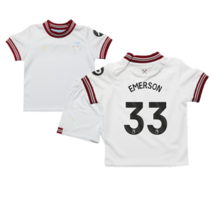 2023-2024 West Ham Away Baby Kit (EMERSON 33) 2023-2024 West Ham Away Baby Kit (EMERSON 33)