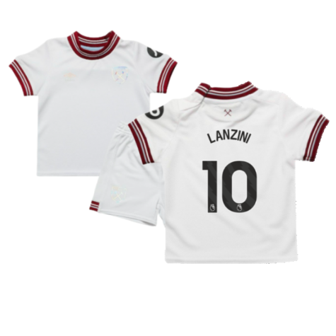 2023-2024 West Ham Away Baby Kit (LANZINI 10)