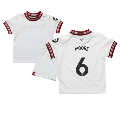 2023-2024 West Ham Away Baby Kit (MOORE 6)