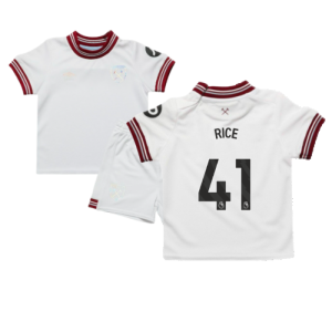 2023-2024 West Ham Away Baby Kit (RICE 41) 2023-2024 West Ham Away Baby Kit (RICE 41)