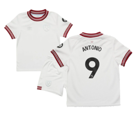 2023-2024 West Ham Away Infant Mini Kit (ANTONIO 9)