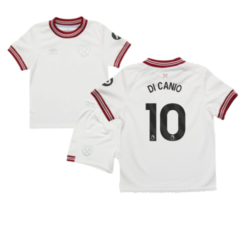 2023-2024 West Ham Away Infant Mini Kit (DI CANIO 10)