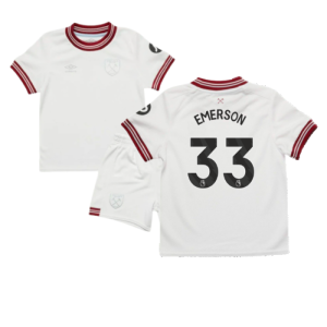 2023-2024 West Ham Away Infant Mini Kit (EMERSON 33) 2023-2024 West Ham Away Infant Mini Kit (EMERSON 33)