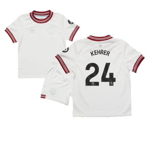 2023-2024 West Ham Away Infant Mini Kit (KEHRER 24)