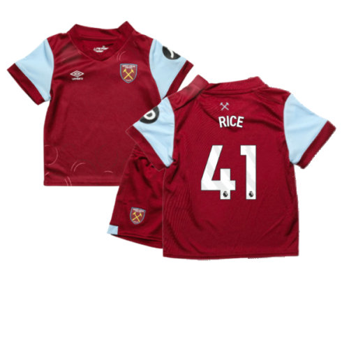 2023-2024 West Ham Home Baby Kit (RICE 41)