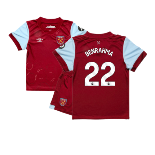 2023-2024 West Ham Home Infant Kit (BENRAHMA 22)