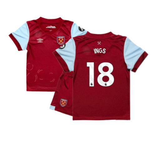 2023-2024 West Ham Home Infant Kit (INGS 18)