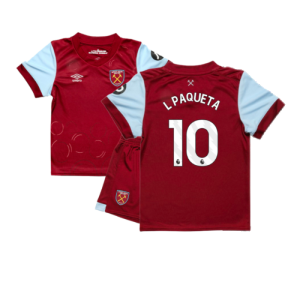 2023-2024 West Ham Home Infant Kit (L PAQUETA 10)