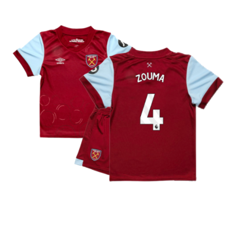 2023-2024 West Ham Home Infant Kit (ZOUMA 4)