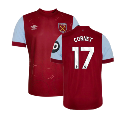 2023-2024 West Ham Home Shirt (Kids) (CORNET 17)