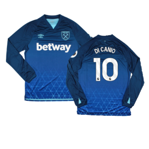 2023-2024 West Ham Long Sleeve Third Shirt (DI CANIO 10)