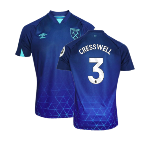 2023-2024 West Ham Third Shirt (Kids) (CRESSWELL 3)