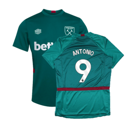 2023-2024 West Ham Training Jersey (Alexanderite) (ANTONIO 9)