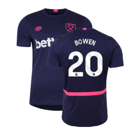 2023-2024 West Ham Training Jersey (Austral Aura) (BOWEN 20)