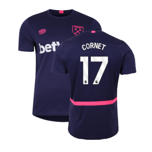 2023-2024 West Ham Training Jersey (Austral Aura) (CORNET 17)