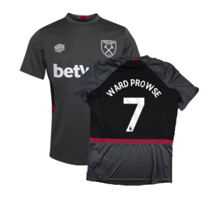 2023-2024 West Ham Training Jersey (Carbon) (Ward Prowse 7)