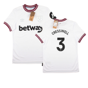 2023-2024 West Ham United Away Shirt (CRESSWELL 3)