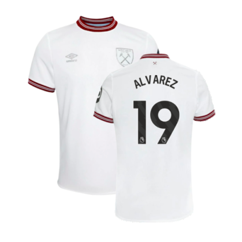 2023-2024 West Ham United Away Shirt (Kids) (ALVAREZ 19)