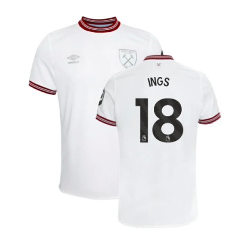 2023-2024 West Ham United Away Shirt (Kids) (INGS 18)