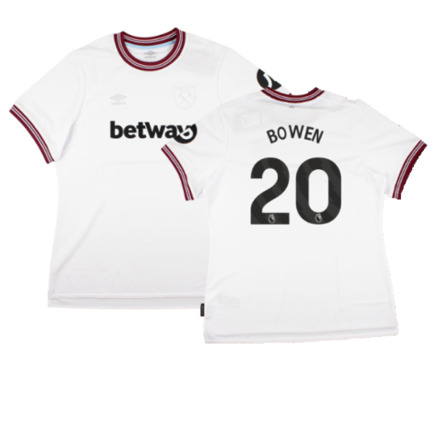 2023-2024 West Ham United Away Shirt (Ladies) (BOWEN 20)