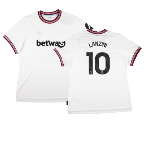 2023-2024 West Ham United Away Shirt (Ladies) (LANZINI 10)