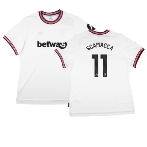 2023-2024 West Ham United Away Shirt (Ladies) (SCAMACCA 11) 2023-2024 West Ham United Away Shirt (Ladies) (SCAMACCA 11)