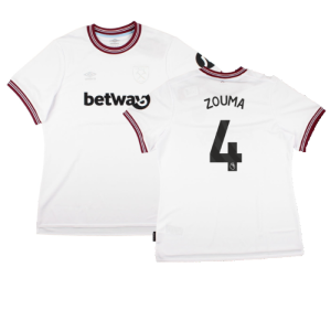 2023-2024 West Ham United Away Shirt (Ladies) (ZOUMA 4) 2023-2024 West Ham United Away Shirt (Ladies) (ZOUMA 4)