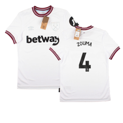 2023-2024 West Ham United Away Shirt (ZOUMA 4)