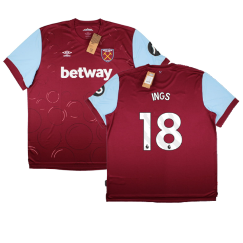 2023-2024 West Ham United Home Shirt (INGS 18)