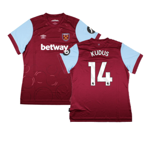 2023-2024 West Ham United Home Shirt (Womens) (Kudus 14)