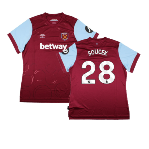 2023-2024 West Ham United Home Shirt (Womens) (SOUCEK 28)