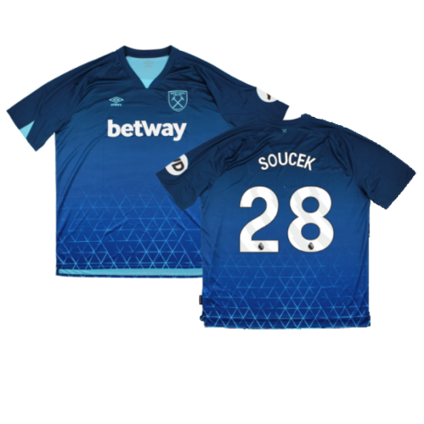 2023-2024 West Ham United Third Shirt (SOUCEK 28)