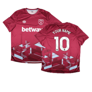 2023-2024 West Ham Warm Up Jersey (Claret)