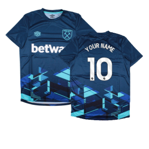 2023-2024 West Ham Warm Up Jersey (Navy)