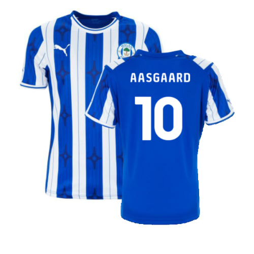 2023-2024 Wigan Athletic Home Shirt (Aasgaard 10)