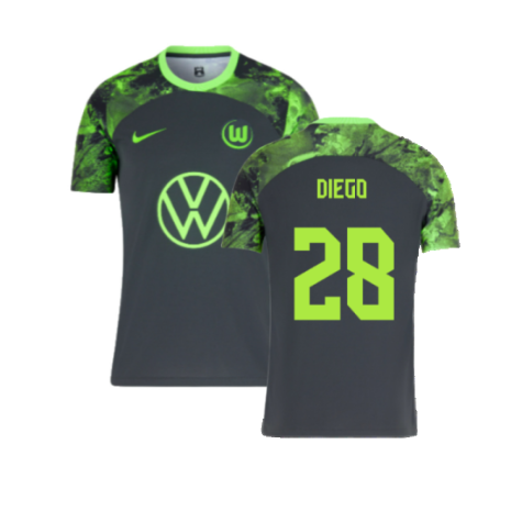 2023-2024 Wolfsburg Away Shirt (Diego 28)